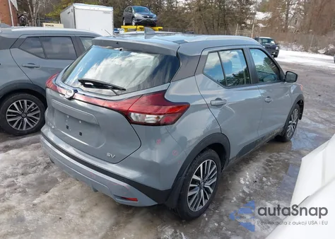 2021 Nissan Kicks Sv Xtronic Cvt from USA, damaged, VIN 3N1CP5CV0ML529456